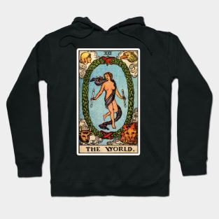 XXI. The World Tarot Card Hoodie